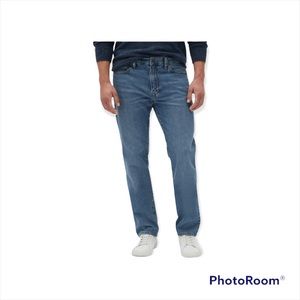 GAP Factory Easy Authentic Straight Leg Mens Jeans Size 38 Waist EUC